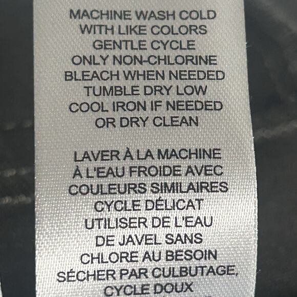 Tahari T Faux Suede Moto Jacket Women’s Gray Waterfall Layered Casual Chic Sz XS - Picture 10 of 10